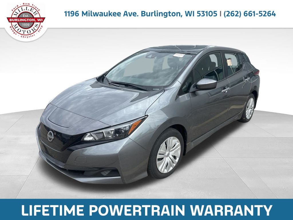 Gray (Gun Metallic) 2025 Nissan LEAF Hatchback Front-Wheel Drive Automatic