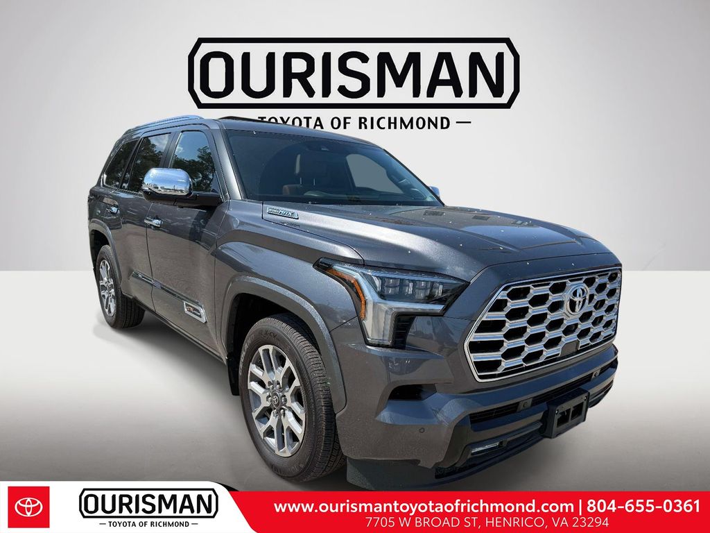 Magnetic Gray Metallic 2025 Toyota Sequoia 1794 Edition 4WD SUV / Crossover Four-Wheel Drive Automatic