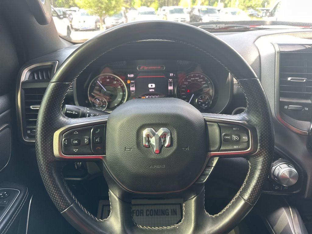 2021 Flame Red Clearcoat Ram 1500 Rebel 4X4 Truck