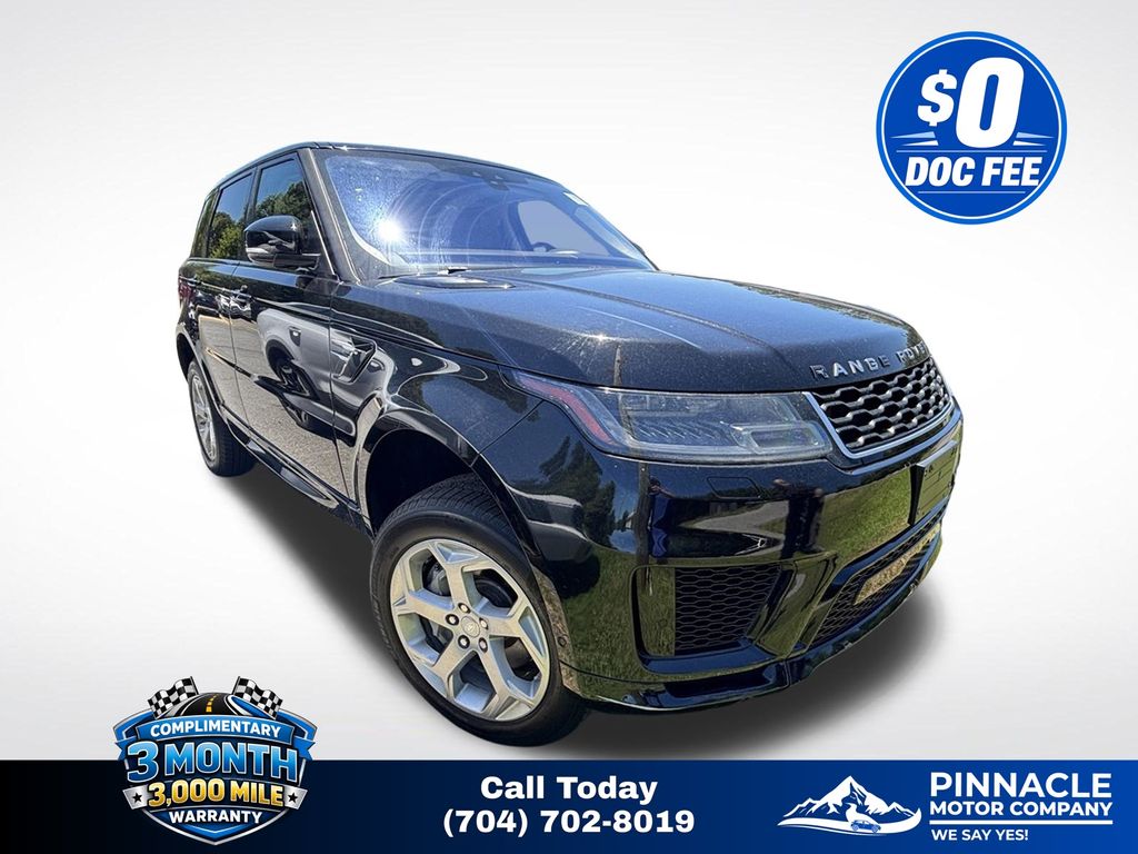 Santorini Black 2019 Land Rover Range Rover Sport SUV / Crossover 8-Speed Automatic