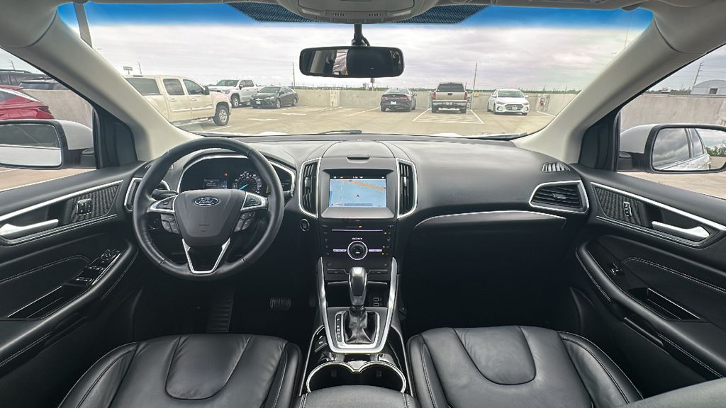 2016 Ford Edge Titanium White at Parkway Family Mazda