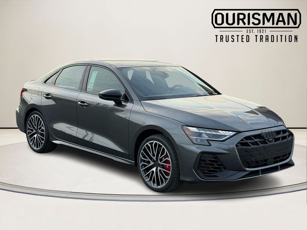 Daytona Gray Pearl Effect 2026 Audi S3 Sedan All-Wheel Drive 7-Speed Automatic