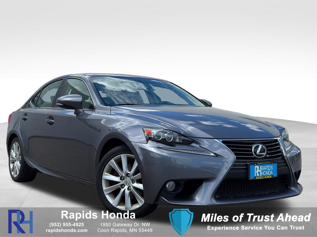 Nebula Gray Pearl 2014 Lexus IS Sedan All-Wheel Drive 6-Speed Automatic