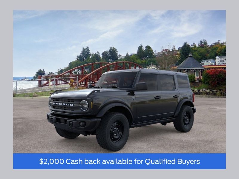 Shadow Black 2026 Ford Bronco SUV / Crossover Four-Wheel Drive Automatic