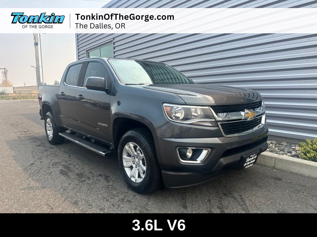 Cyber Gray Metallic 2017 Chevrolet Colorado Pickup Truck Four-Wheel Drive 8-Speed Automatic