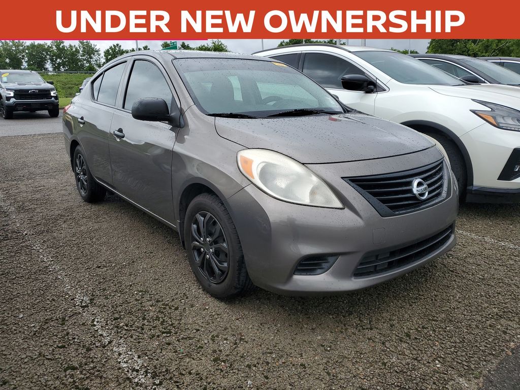Titanium 2014 Nissan Versa 1.6 S Plus Sedan Front-Wheel Drive Continuously Variable Transmission