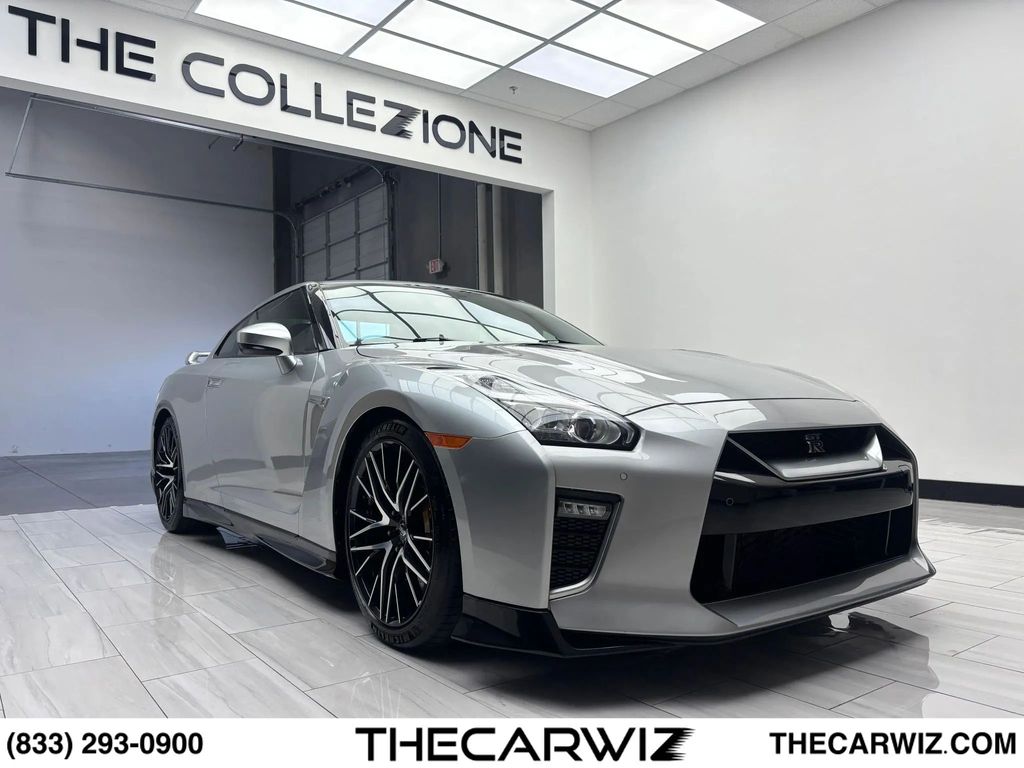 Super Silver QuadCoat 2023 Nissan GT-R Premium AWD Coupe All-Wheel Drive 6-Speed Automatic