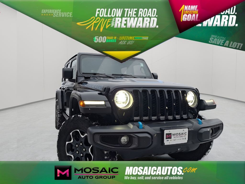 Used 2022 Jeep Wrangler Unlimited Rubicon 4xe SUVs