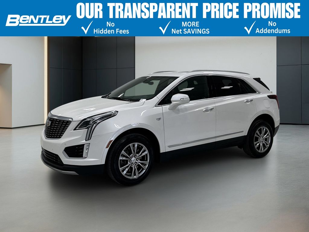 Crystal White Tricoat 2022 Cadillac XT5 SUV / Crossover Front-Wheel Drive 9-Speed Automatic