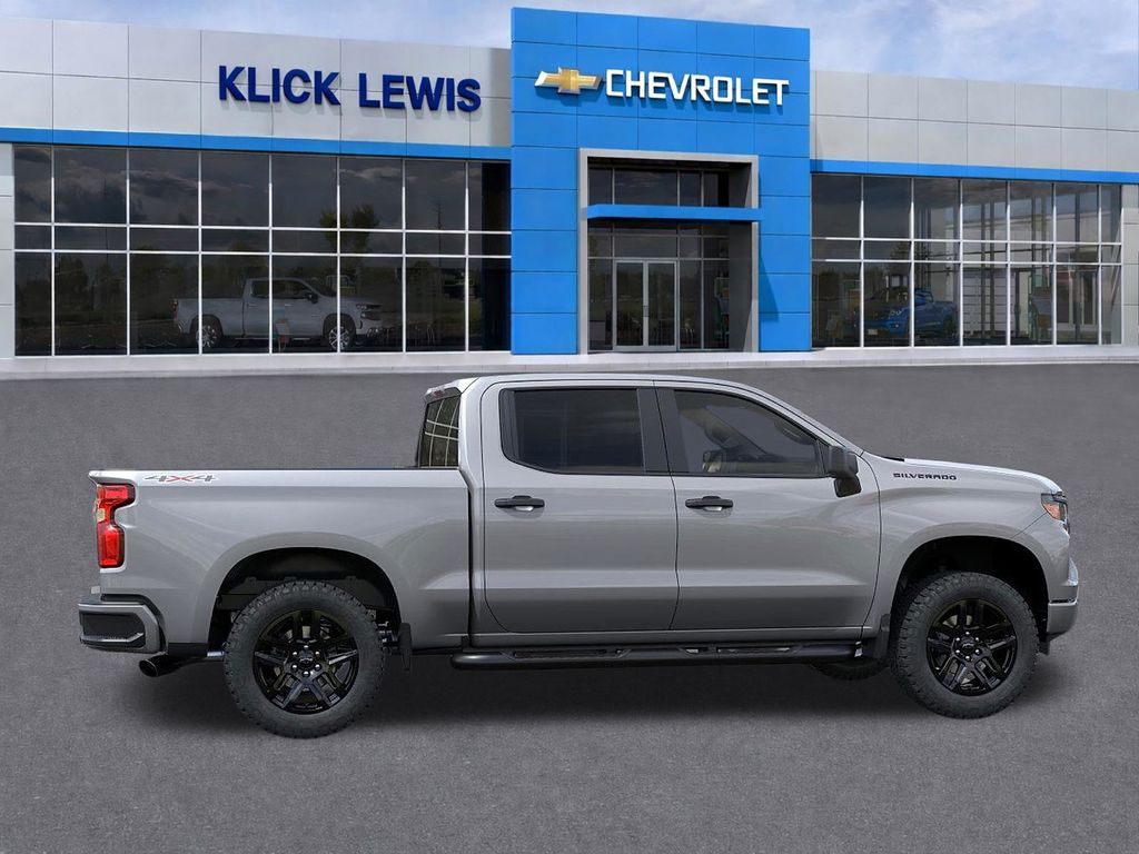 2026 Chevrolet Silverado 1500 Custom Gray at Carlisle Cadillac Buick GMC