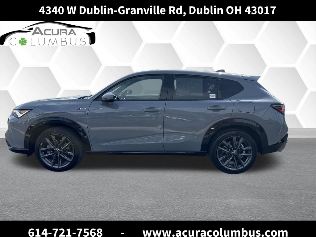 Urban Gray Pearl 2025 Acura ADX SH-AWD with A-SPEC Package SUV / Crossover All-Wheel Drive Continuously Variable Transmission