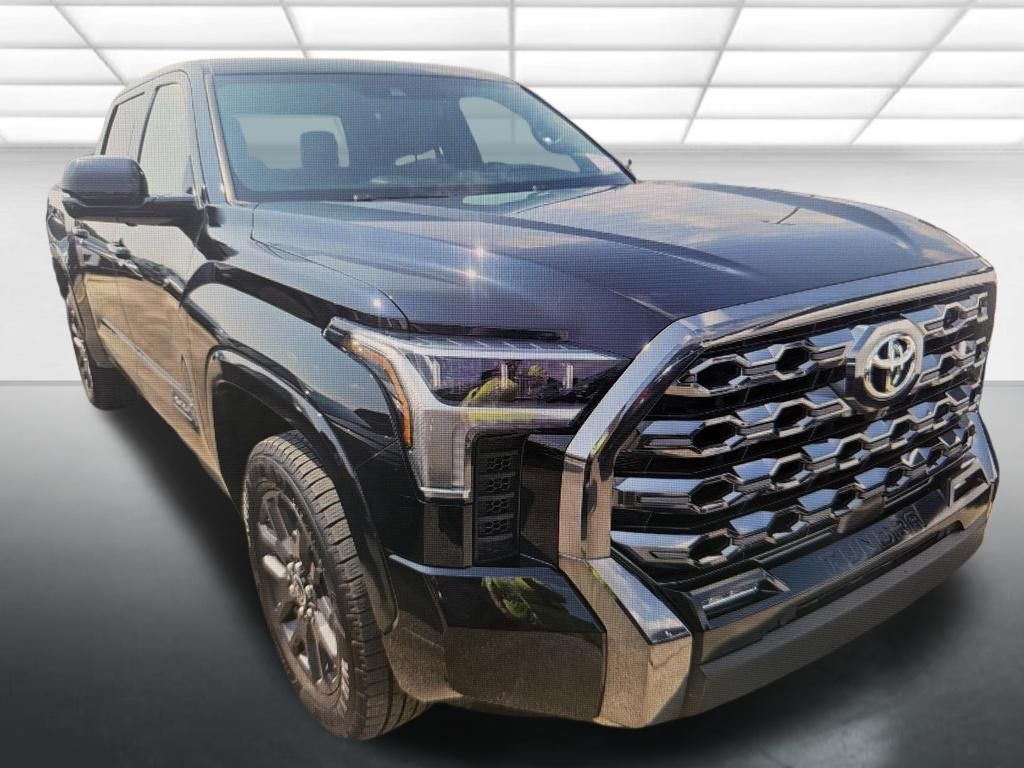 Midnight Black Metallic 2023 Toyota Tundra Pickup Truck Four-Wheel Drive Automatic