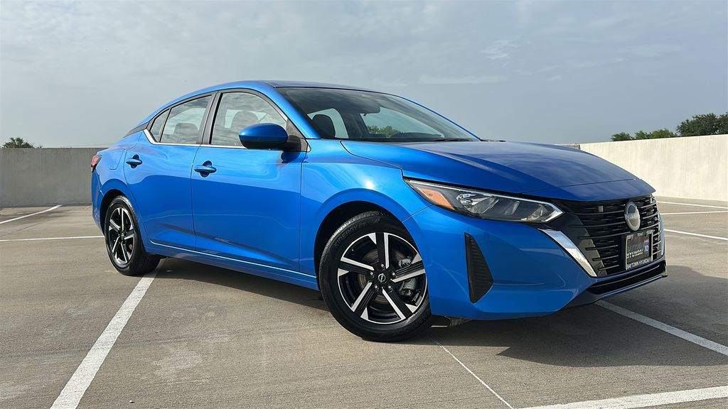 2025 Nissan Sentra SV Blue at Big Star Chrysler Jeep Dodge Ram 
