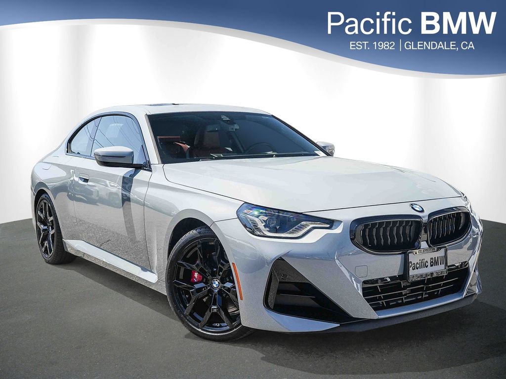 Gray (Brooklyn Grey Metallic) 2026 BMW 2 Series Coupe Rear-Wheel Drive 8-Speed Automatic