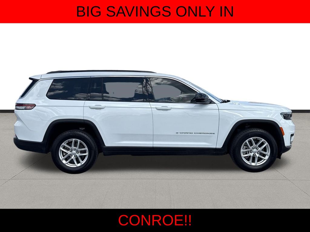 2025 Jeep Grand Cherokee L Laredo White at Bayshore Chrysler Jeep Dodge Ram