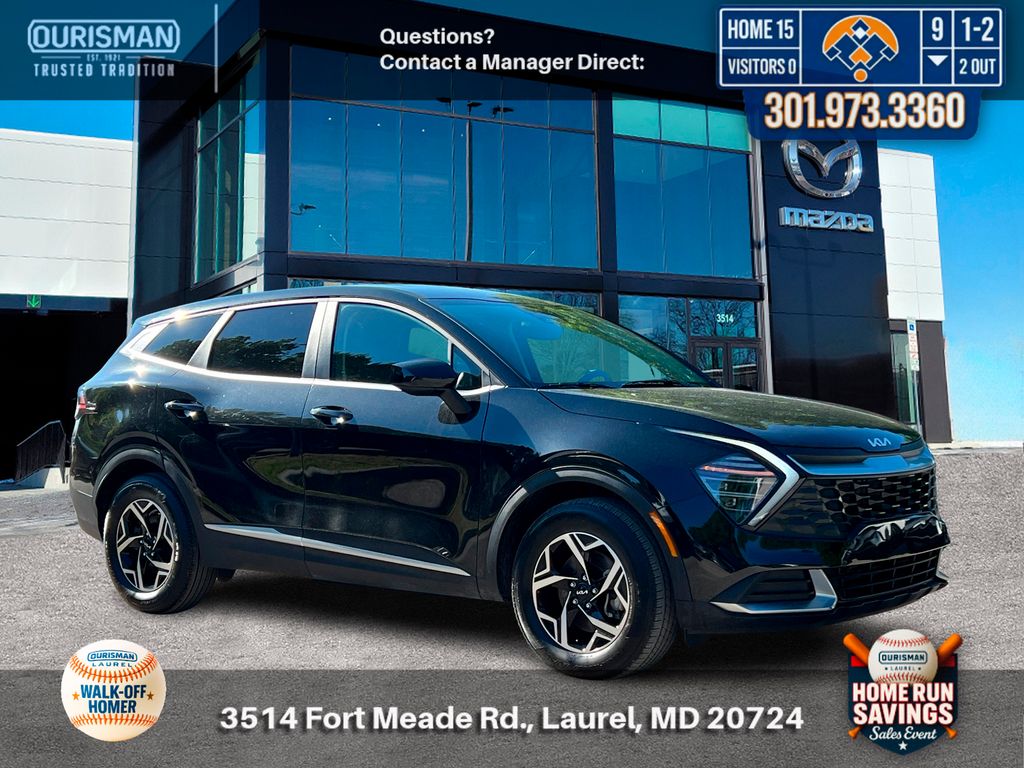 Black 2025 Kia Sportage LX FWD SUV / Crossover Front-Wheel Drive 8-Speed Automatic