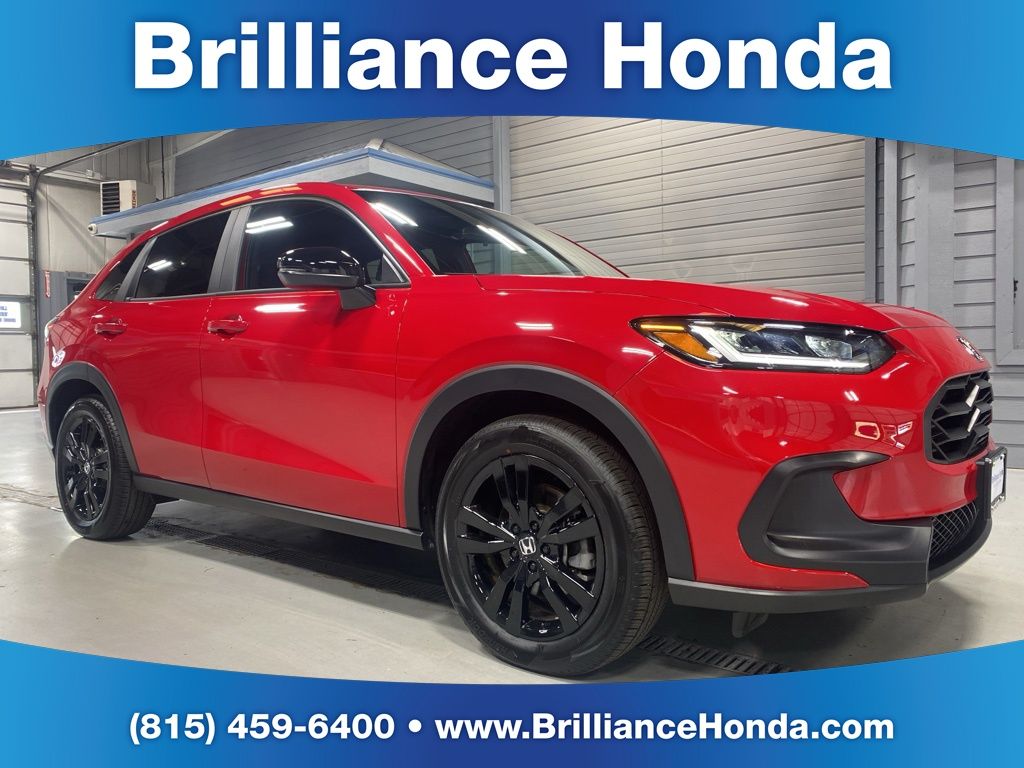 Red 2026 Honda HR-V Sport AWD SUV / Crossover All-Wheel Drive Continuously Variable Transmission