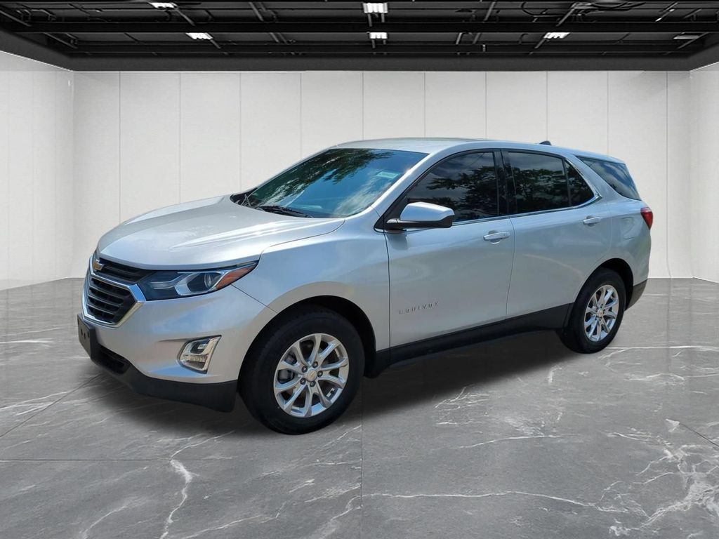 Silver Ice Metallic 2020 Chevrolet Equinox SUV / Crossover Four-Wheel Drive 6-Speed Automatic Overdrive