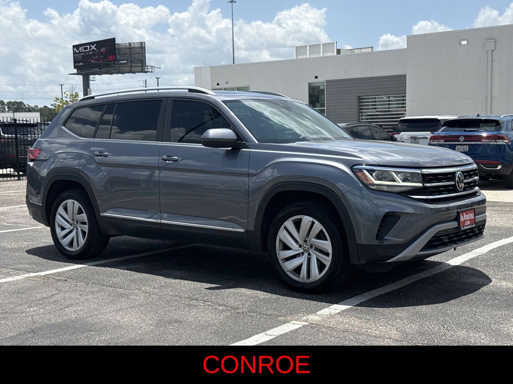 2021 Volkswagen Atlas SEL Gray at Bayway Cadillac of The Woodlands