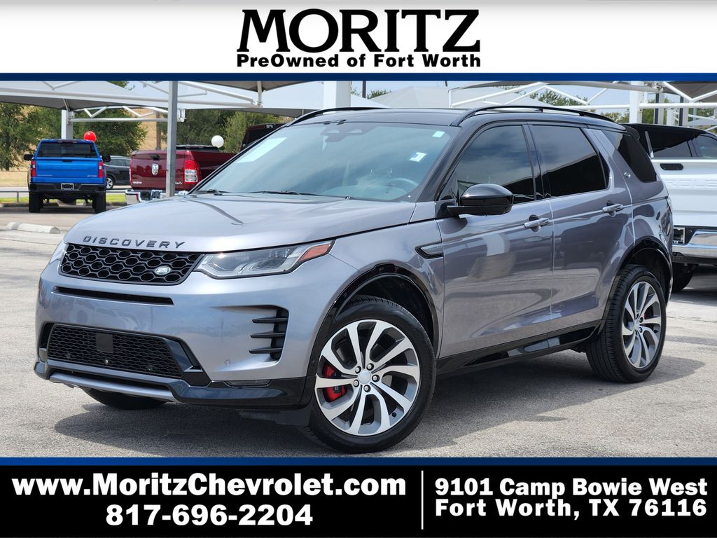 Gray (Eiger Grey Metallic) 2025 Land Rover Discovery Sport SUV / Crossover All-Wheel Drive 9-Speed Automatic