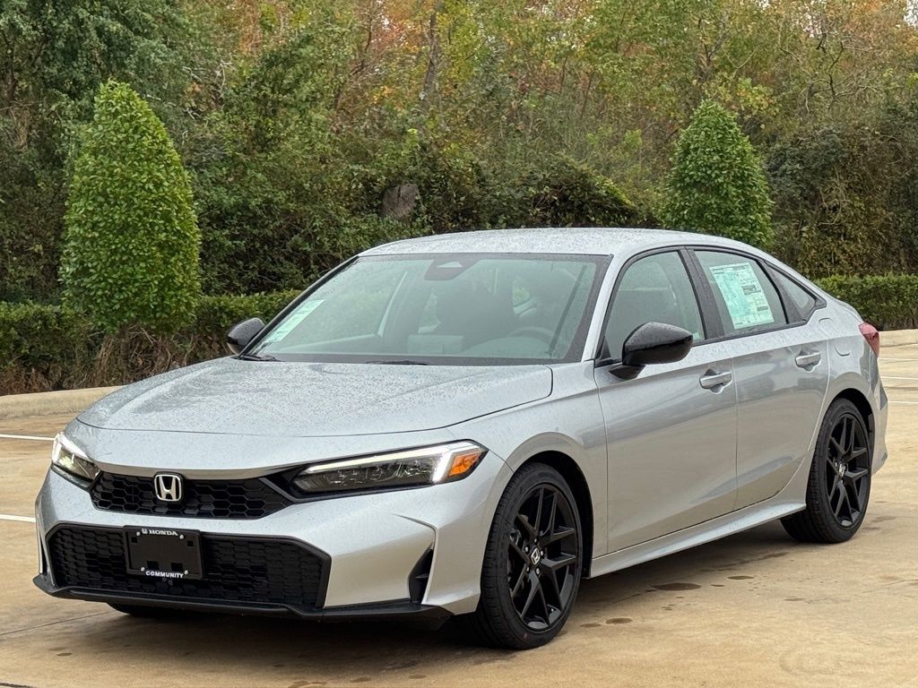 2026 Honda Civic Sport Silver at Community Honda