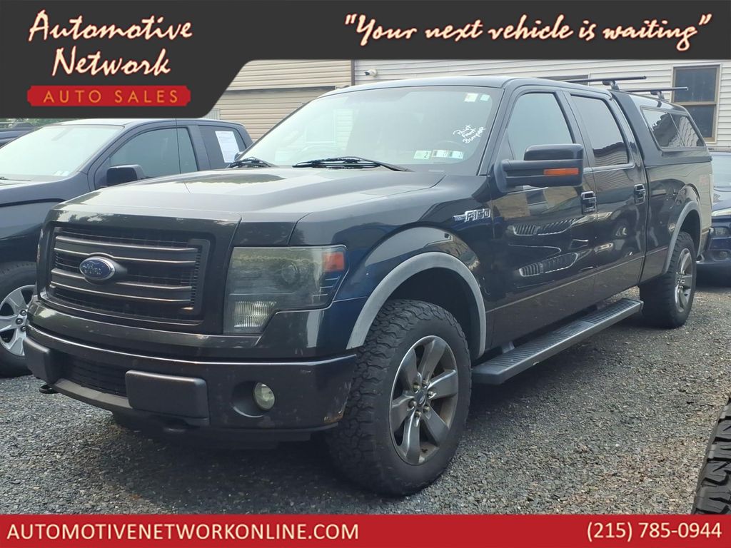 Tuxedo Black Metallic 2013 Ford F-150 Pickup Truck Four-Wheel Drive 6-Speed Automatic