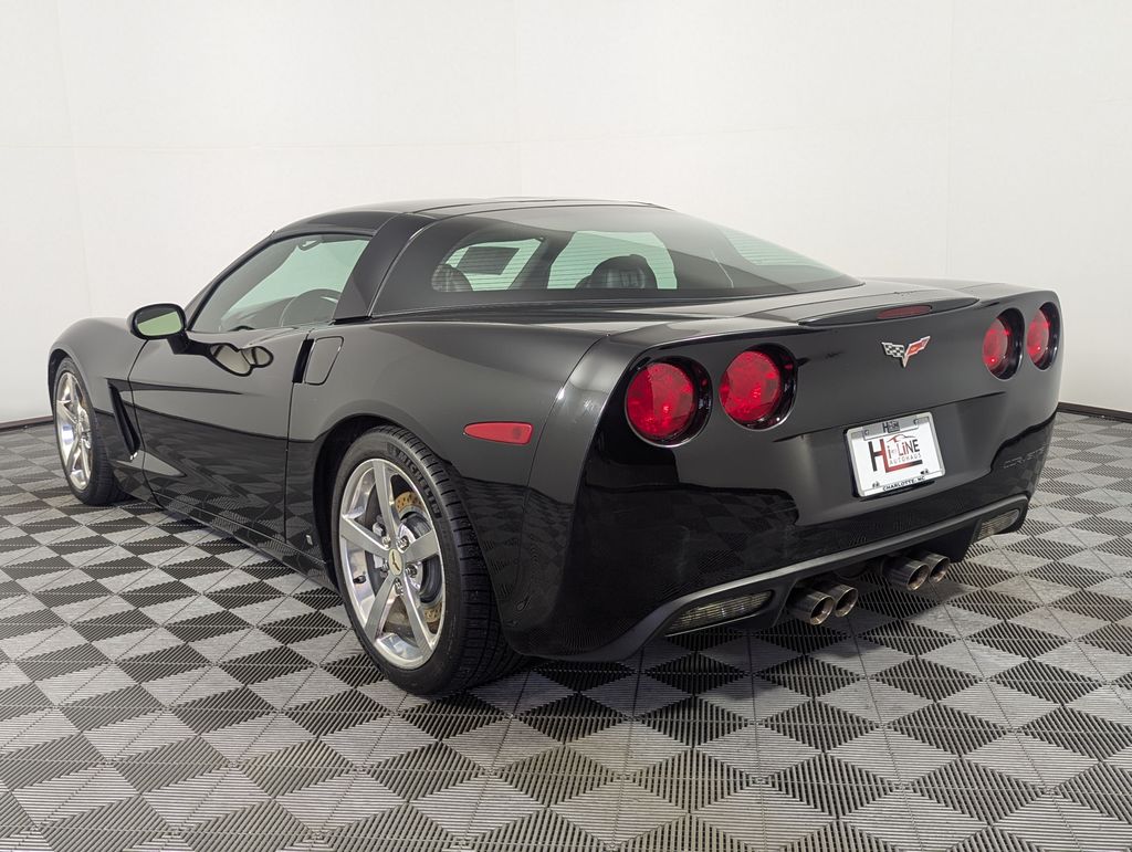 2008 Black Chevrolet Corvette Base RWD Coupe