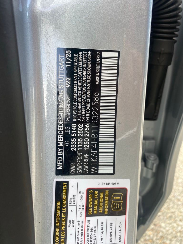 2026 Mercedes-Benz C-Class C 300 Silver at John Sisson Motors