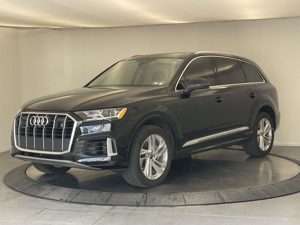Mythos Black Metallic 2023 Audi Q7 quattro Premium Plus 55 TFSI SUV / Crossover All-Wheel Drive 8-Speed Automatic