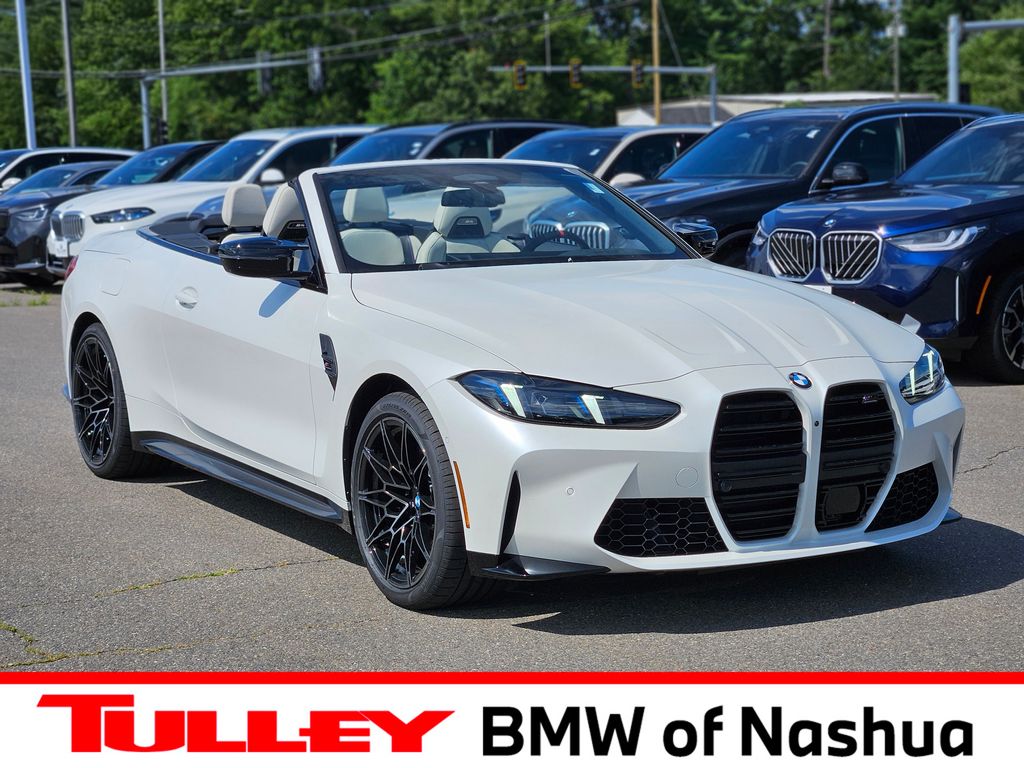 Frozen Brilliant White Metallic 2027 BMW M4 Convertible All-Wheel Drive 8-Speed Automatic