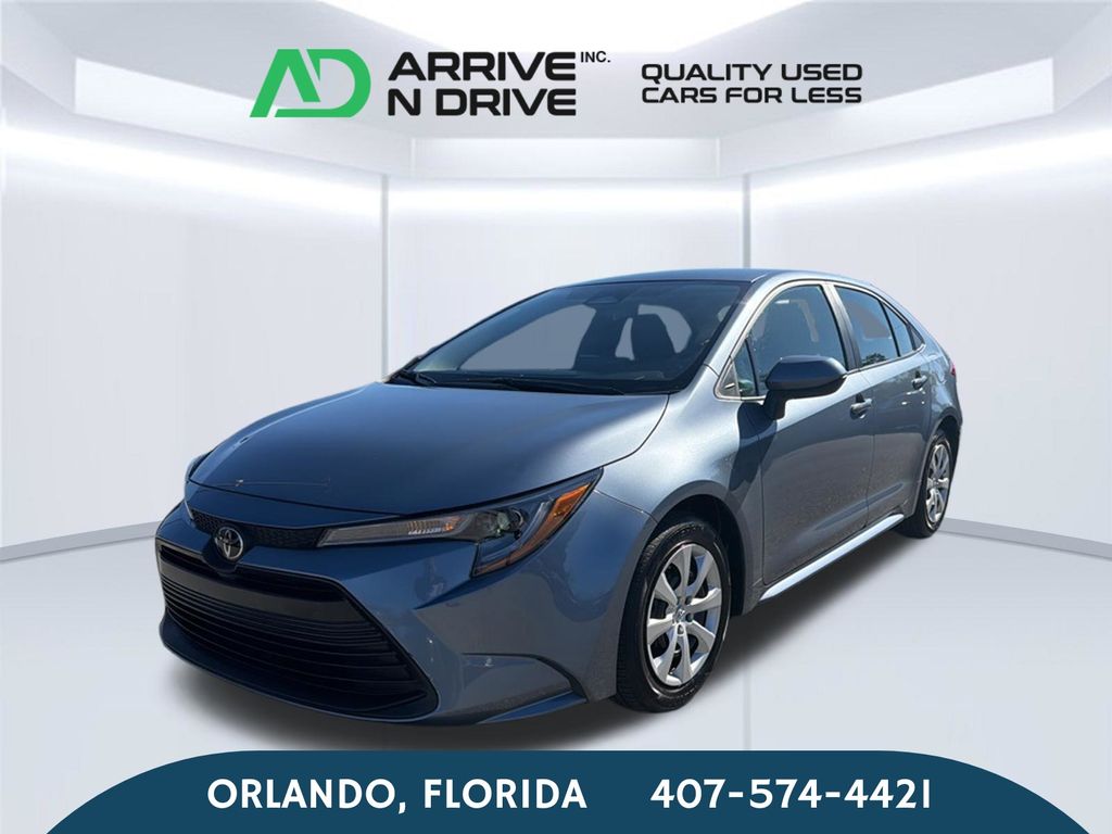 Gray 2025 Toyota Corolla Sedan Front-Wheel Drive Continuously Variable Transmission