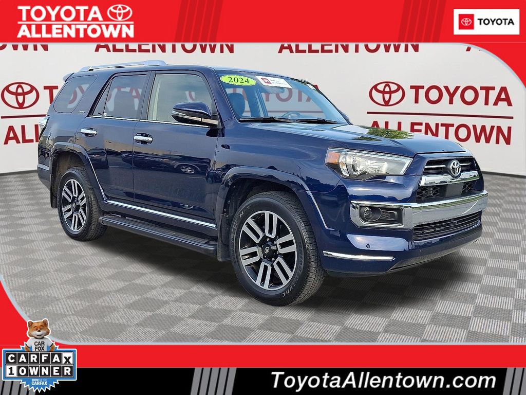 Nautical Blue Metallic 2024 Toyota 4Runner SUV / Crossover All-Wheel Drive 5-Speed Automatic