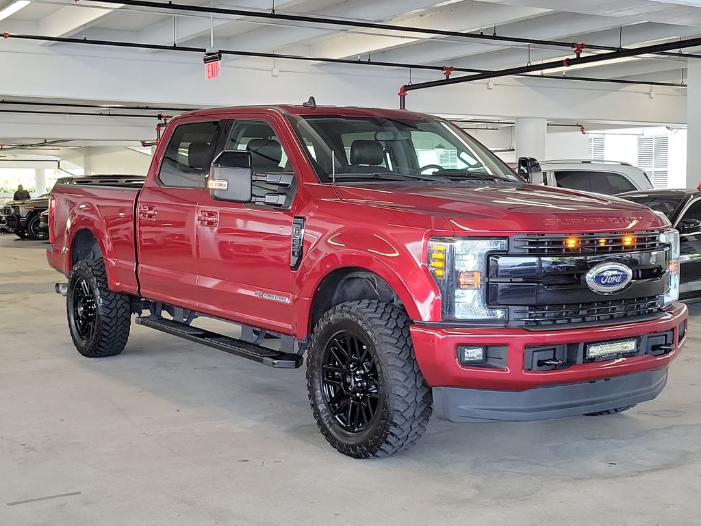 Ruby Red Metallic 2019 Ford F-250 Super Duty Pickup Truck Four-Wheel Drive 6-Speed Automatic