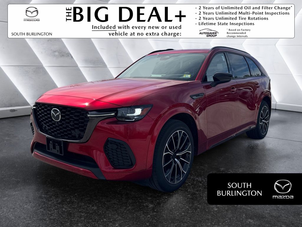 Soul Red Crystal Metallic 2026 Mazda CX-70 3.3 Turbo S Premium AWD SUV / Crossover All-Wheel Drive 8-Speed Automatic