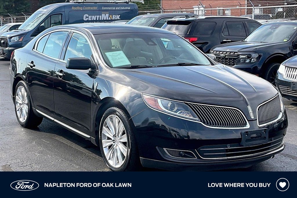 Tuxedo Black 2015 Lincoln MKS Sedan All-Wheel Drive 6-Speed Automatic