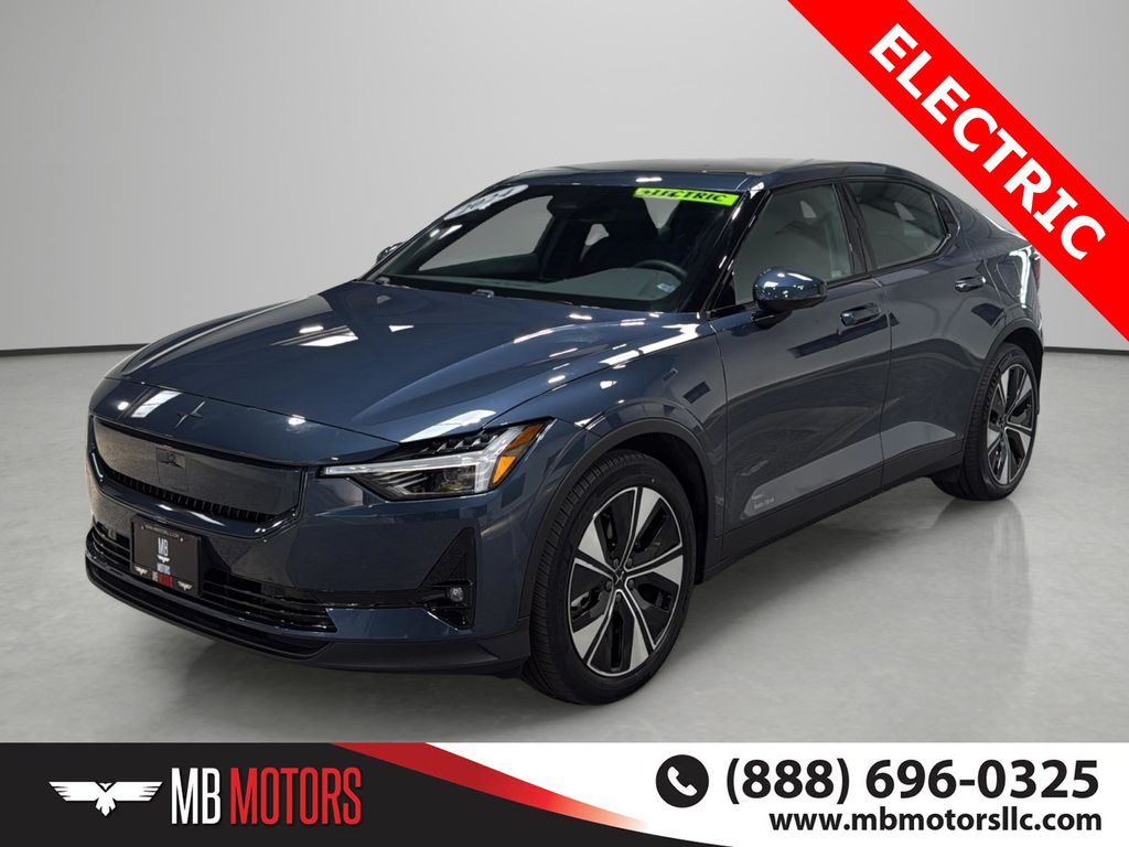 Midnight Metallic 2024 Polestar 2 Long Range Dual Motor AWD Sedan All-Wheel Drive 1-Speed Automatic