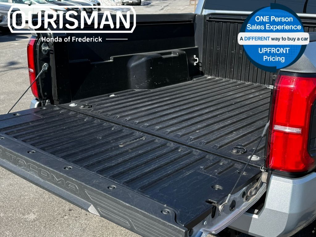 Celestial Silver Metallic 2024 Toyota Tacoma SR5 Double Cab 4WD Pickup Truck Four-Wheel Drive 8-Speed Automatic