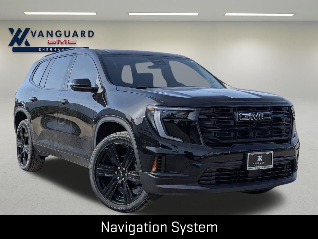 Black (Ebony Twilight Metallic) 2026 GMC Acadia Elevation FWD SUV / Crossover Front-Wheel Drive 8-Speed Automatic