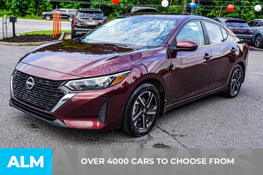 Used 2024 Red Nissan SV image 2