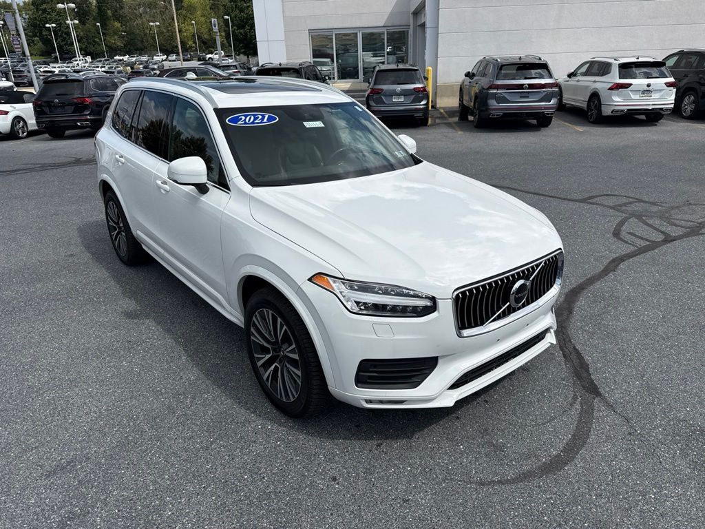 2021 Volvo XC90 T6 Momentum White at Subaru and VW of Moon Township