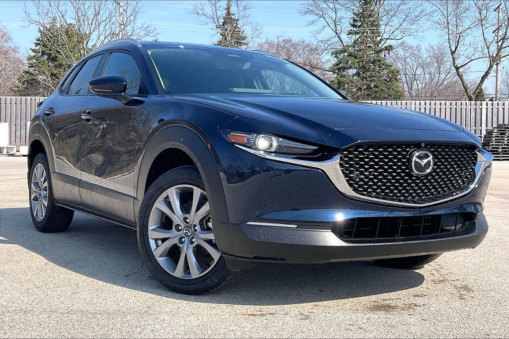 Deep Crystal Blue Mica 2026 Mazda CX-30 2.5 S Premium AWD SUV / Crossover All-Wheel Drive 6-Speed Automatic