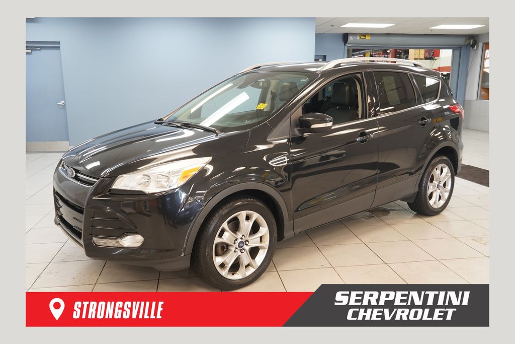 Tuxedo Black 2014 Ford Escape Titanium AWD SUV / Crossover All-Wheel Drive 6-Speed Automatic