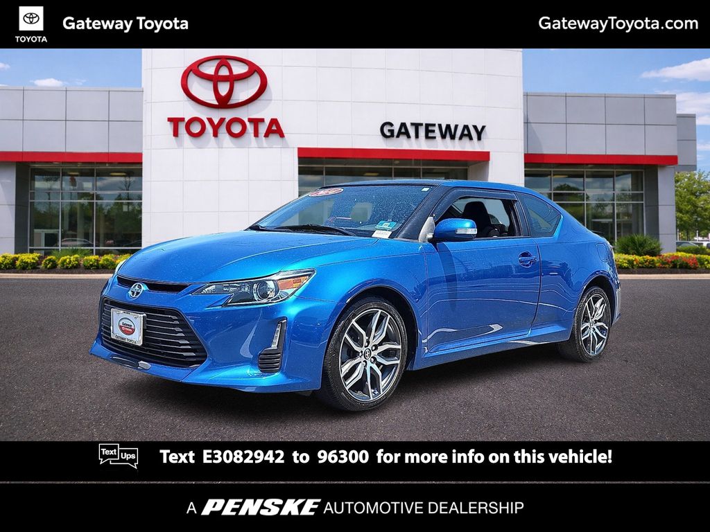 Blue Streak Metallic 2014 Scion tC Base Coupe Front-Wheel Drive 6-Speed Manual