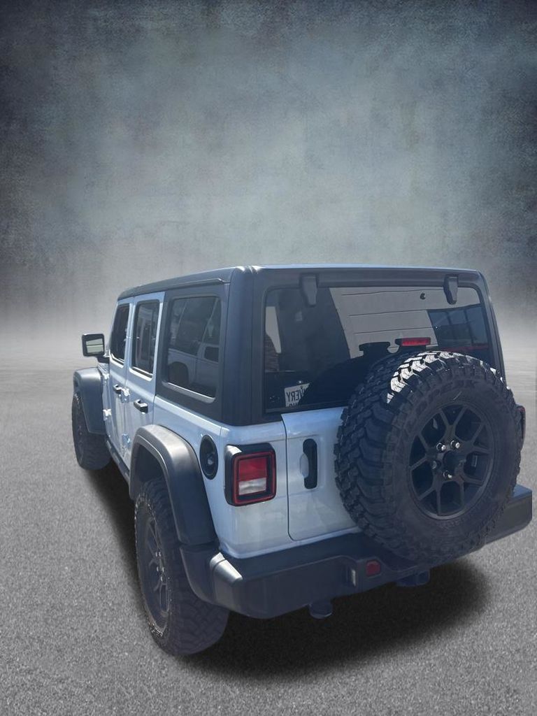2025 Bright White Clearcoat Jeep Wrangler Willys 4X4 SUV