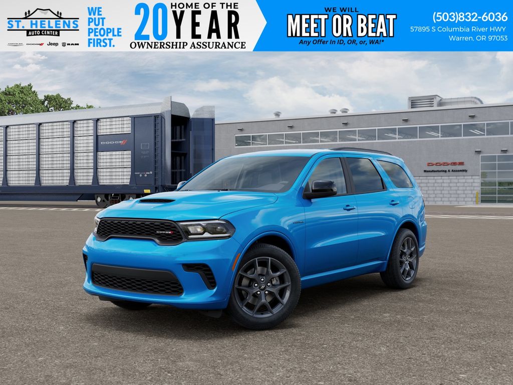 B5 Blue 2026 Dodge Durango SUV / Crossover All-Wheel Drive 8-Speed Automatic