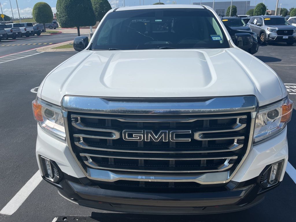 Used 2021 GMC Canyon AT4 with VIN 1GTG6FEN0M1262928 for sale in Round Rock, TX