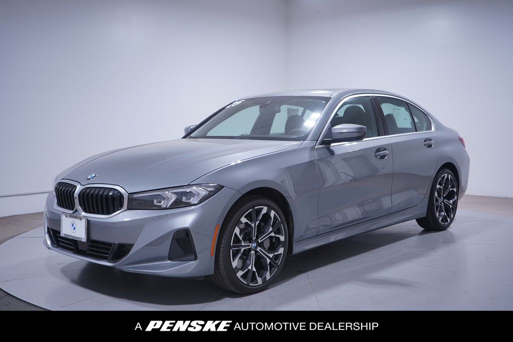 Gray (Skyscraper Grey Metallic) 2025 BMW 3 Series 330i RWD Sedan Rear-Wheel Drive 8-Speed Automatic