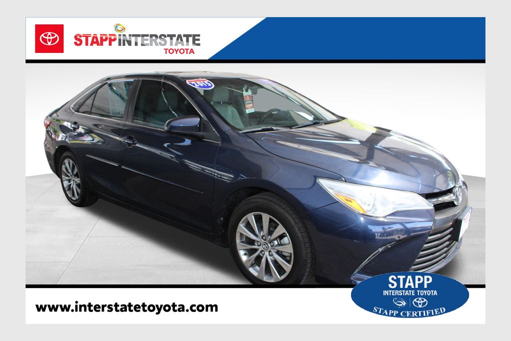 Parisian Night Pearl 2015 Toyota Camry Sedan Front-Wheel Drive 6-Speed Automatic