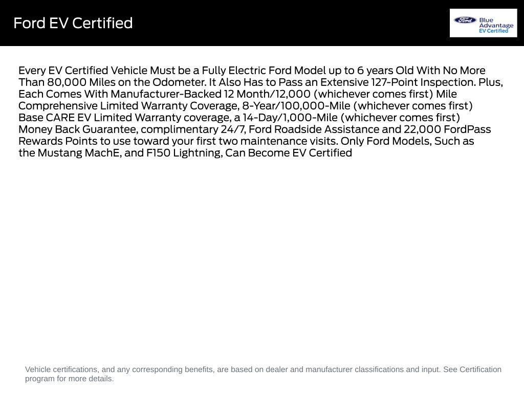 2022 White Metallic Ford Mustang Mach-E Premium AWD SUV