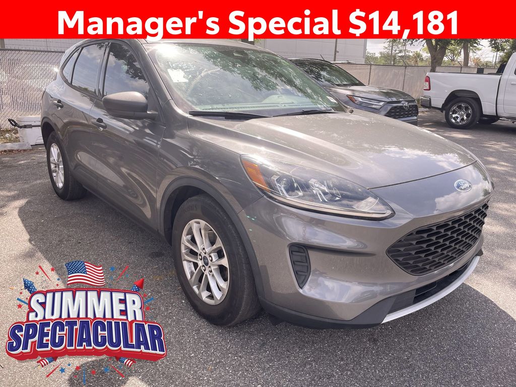 Carbonized Gray Metallic 2021 Ford Escape SUV / Crossover Front-Wheel Drive 8-Speed Automatic
